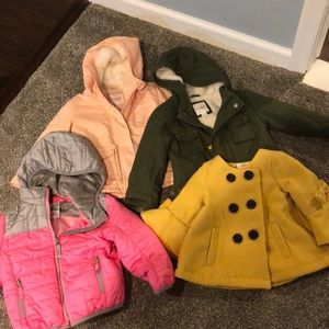 Toddler 2T bundle of coats